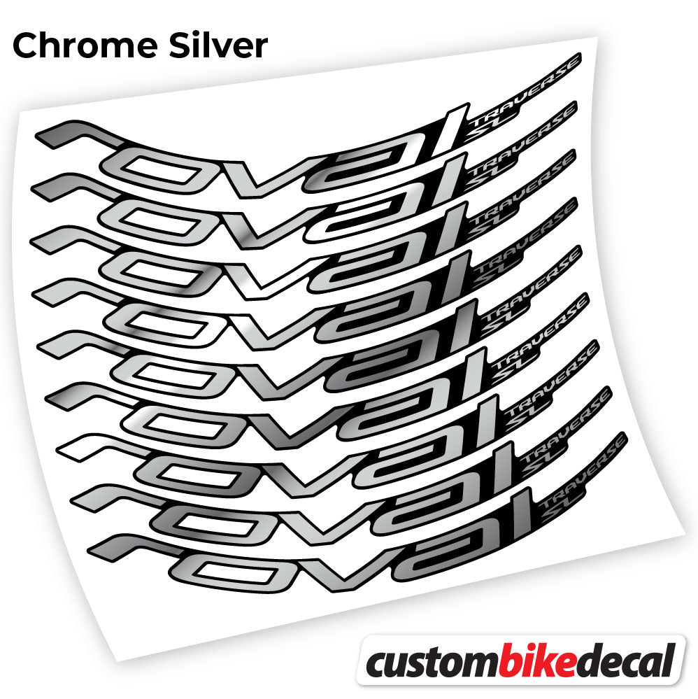 Aufkleber Roval Traverse SL 2019 & 2020, MTB-Rad 29, Fahrradaufkleber Vinyl