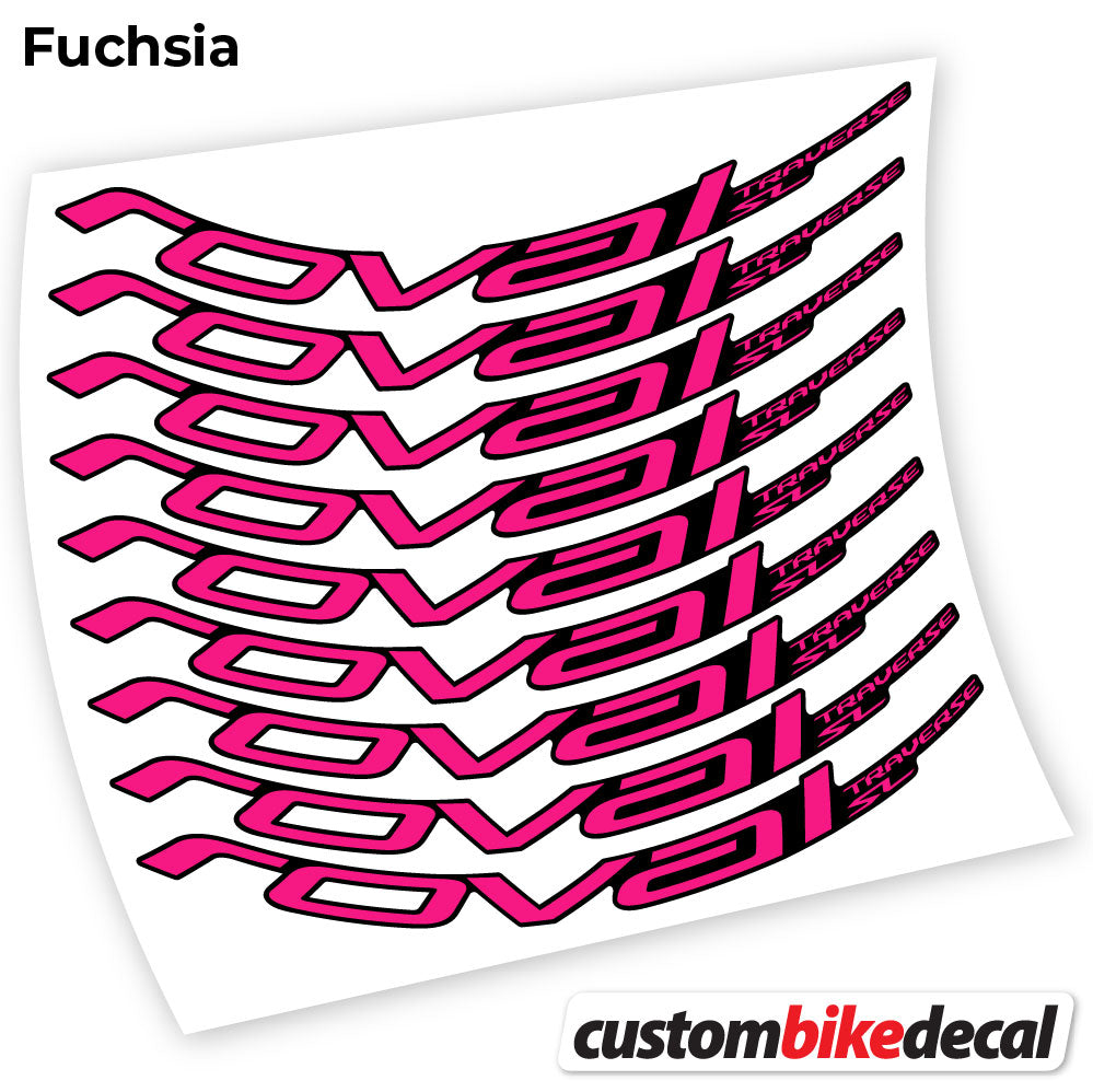 Aufkleber Roval Traverse SL 2019 & 2020, MTB-Rad 29, Fahrradaufkleber Vinyl