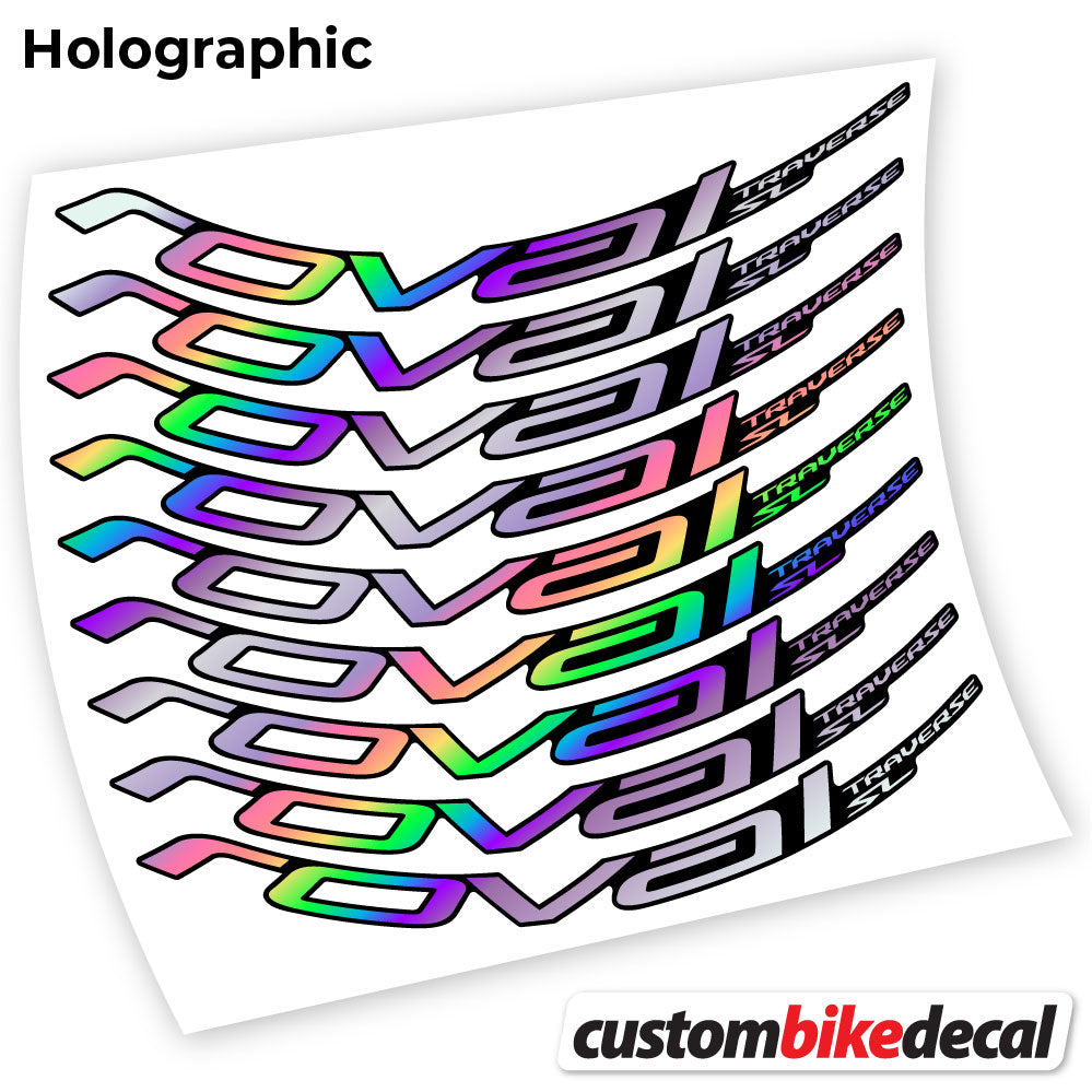 Aufkleber Roval Traverse SL 2019 & 2020, MTB-Rad 29, Fahrradaufkleber Vinyl
