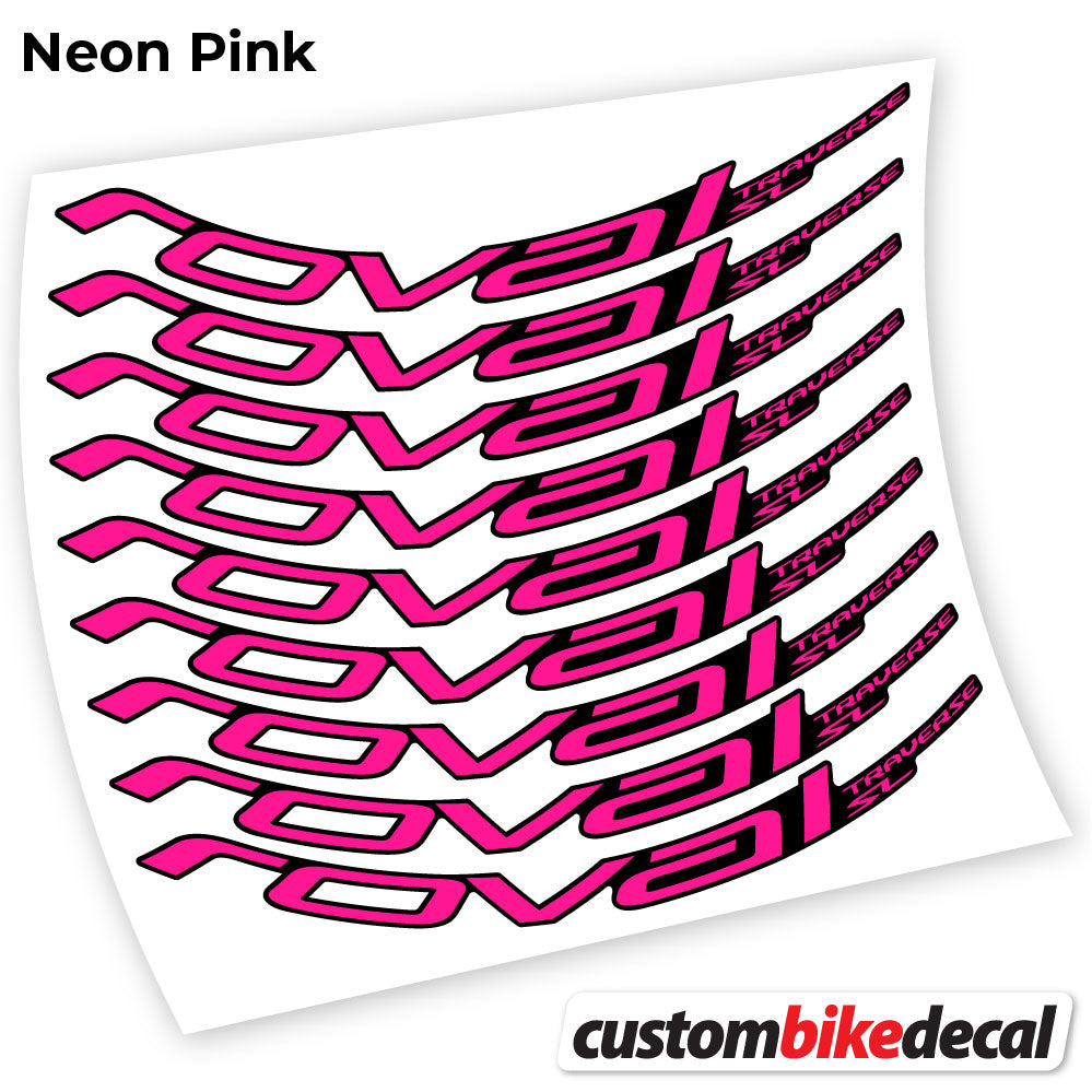 Aufkleber Roval Traverse SL 2019 & 2020, MTB-Rad 29, Fahrradaufkleber Vinyl