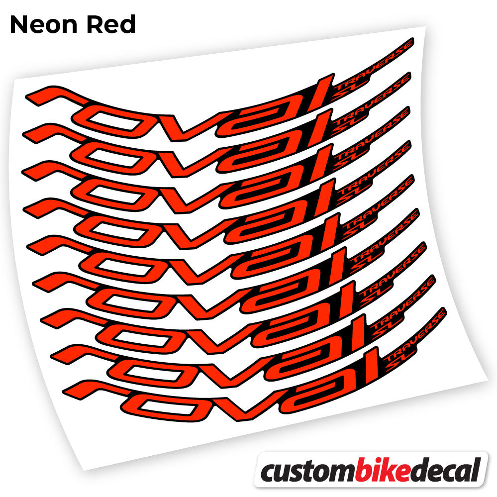 Aufkleber Roval Traverse SL 2019 & 2020, MTB-Rad 29, Fahrradaufkleber Vinyl