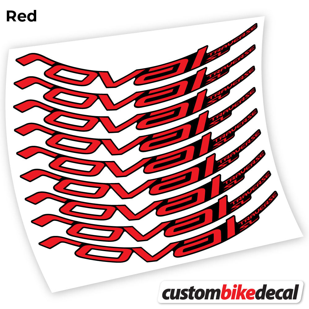 Aufkleber Roval Traverse SL 2019 & 2020, MTB-Rad 29, Fahrradaufkleber Vinyl