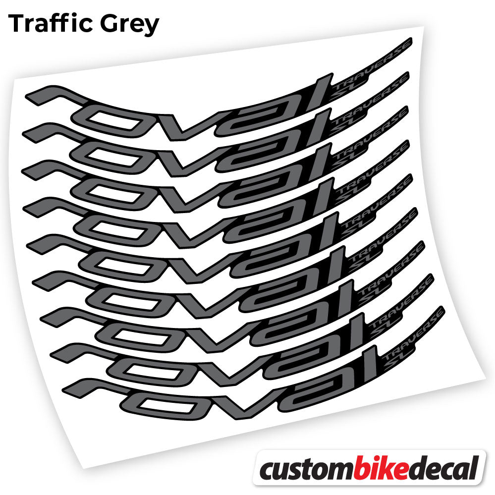 Aufkleber Roval Traverse SL 2019 & 2020, MTB-Rad 29, Fahrradaufkleber Vinyl