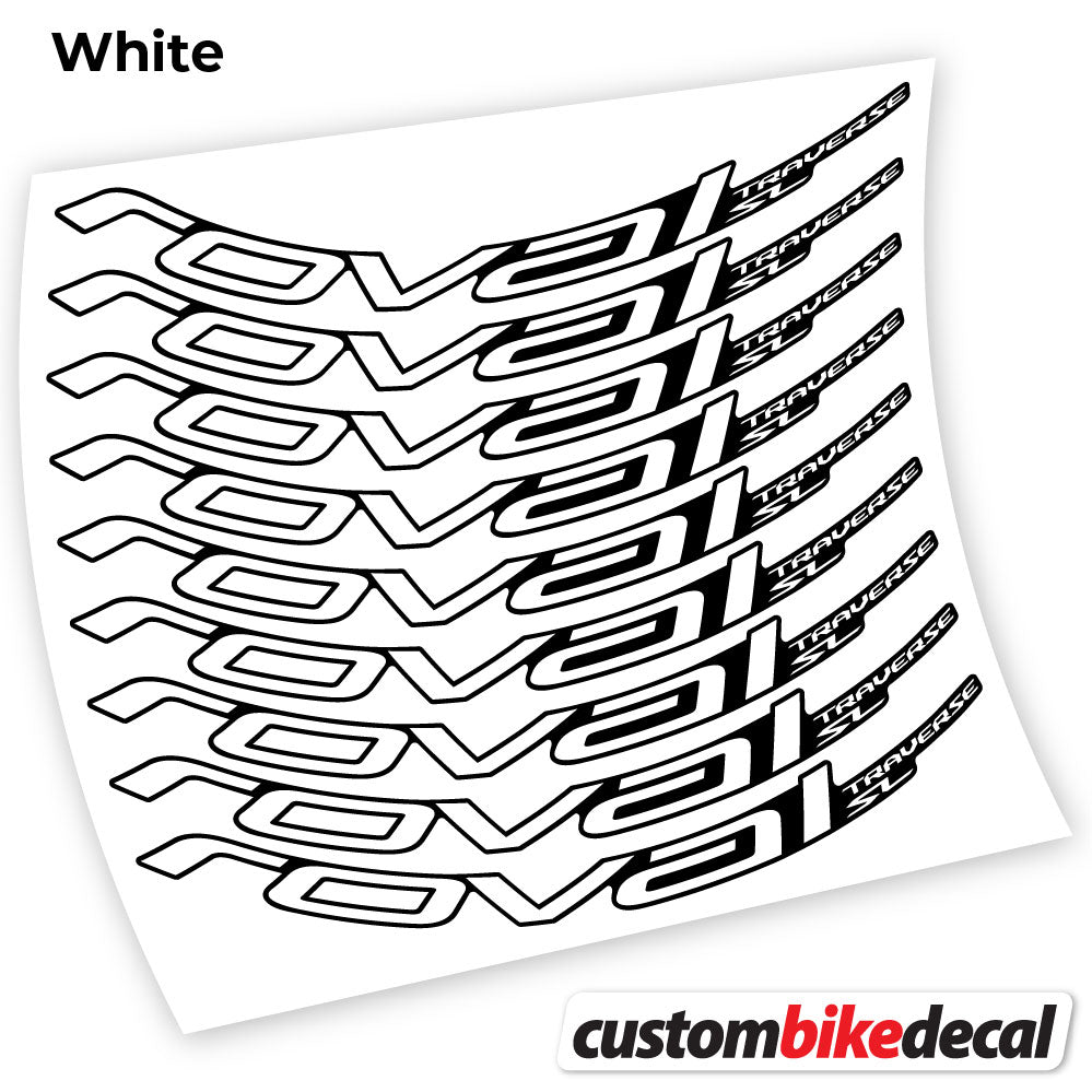 Aufkleber Roval Traverse SL 2019 & 2020, MTB-Rad 29, Fahrradaufkleber Vinyl