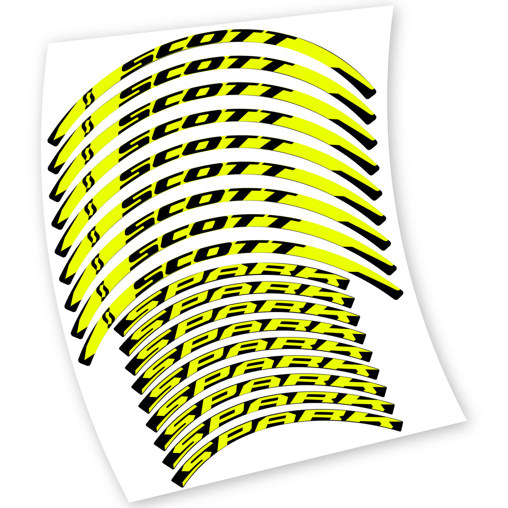 Decals, Scott Spark, MTB Wheel, Bike sticker vinyl