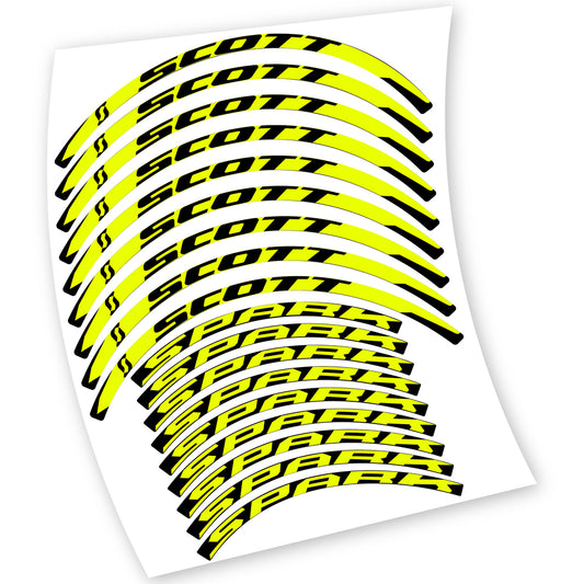Decal for Scott Spark MTB wheel – bike sticker vinyl