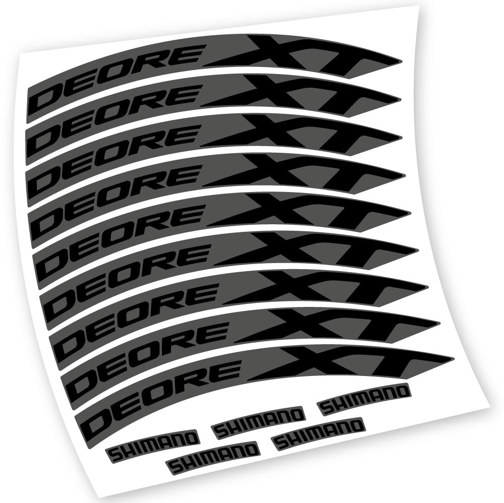 Aufkleber, Mavic Shimano Deore XT M8000, MTB-Rad 29, Fahrradaufkleber Vinyl