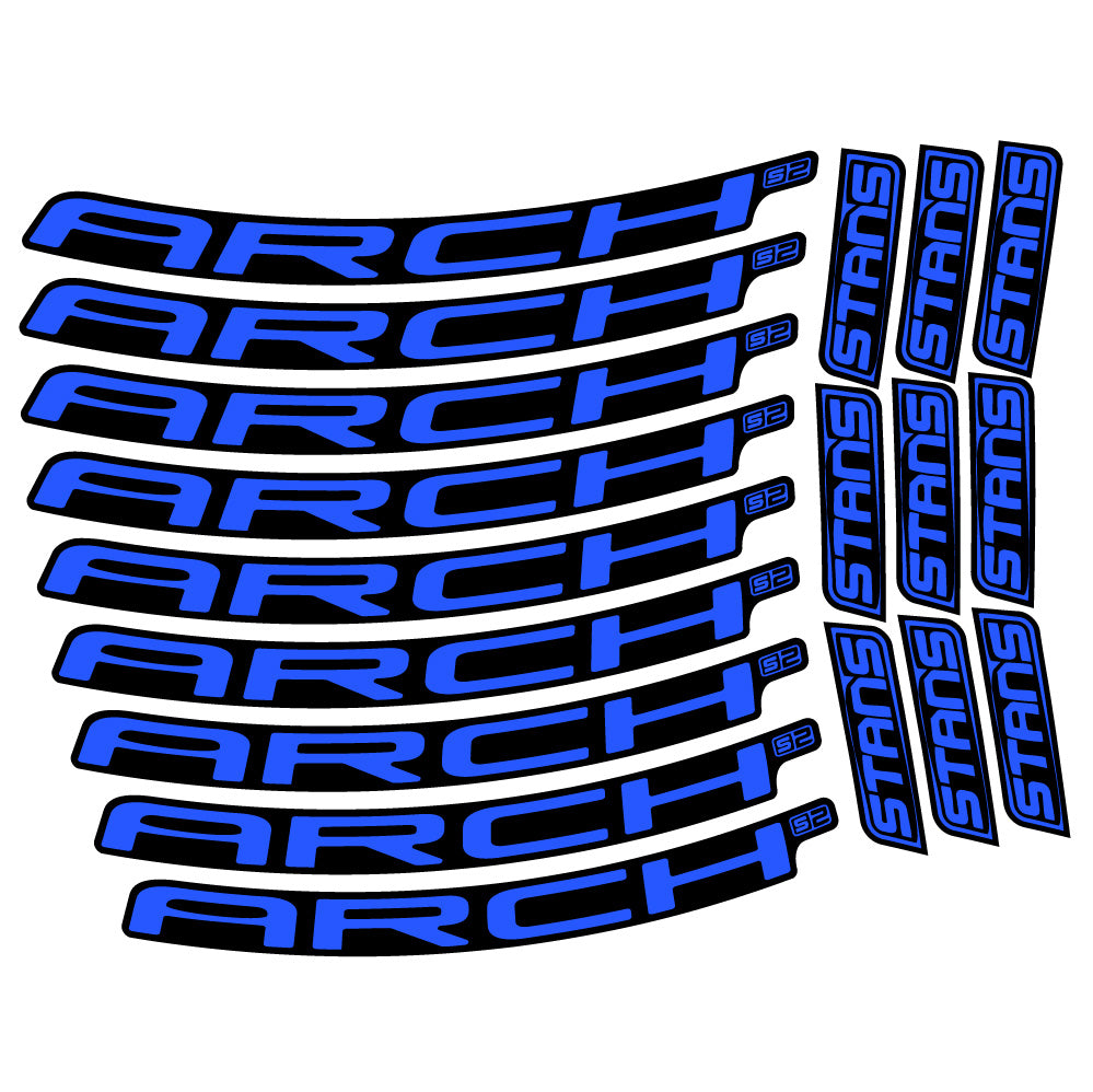 Aufkleber Stans Arch S2 2021, MTB-Rad 29, Fahrradaufkleber Vinyl