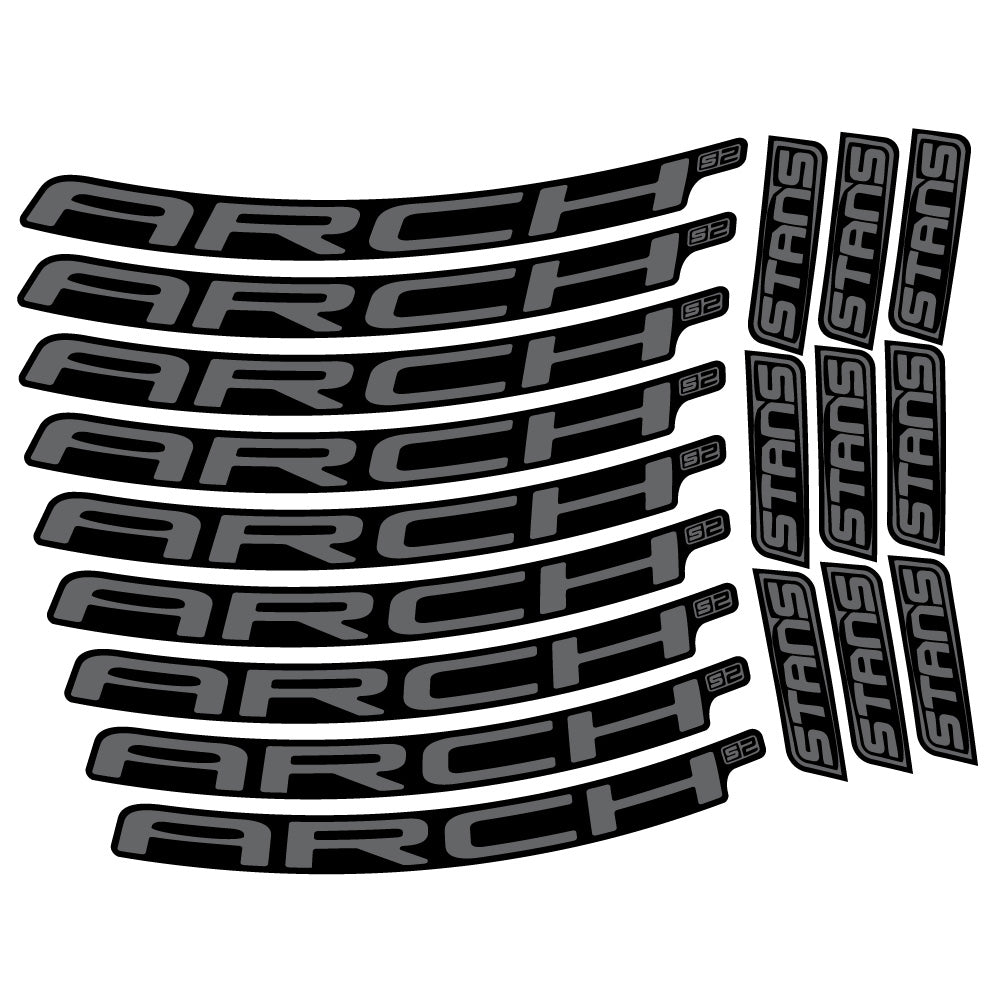 Aufkleber Stans Arch S2 2021, MTB-Rad 29, Fahrradaufkleber Vinyl