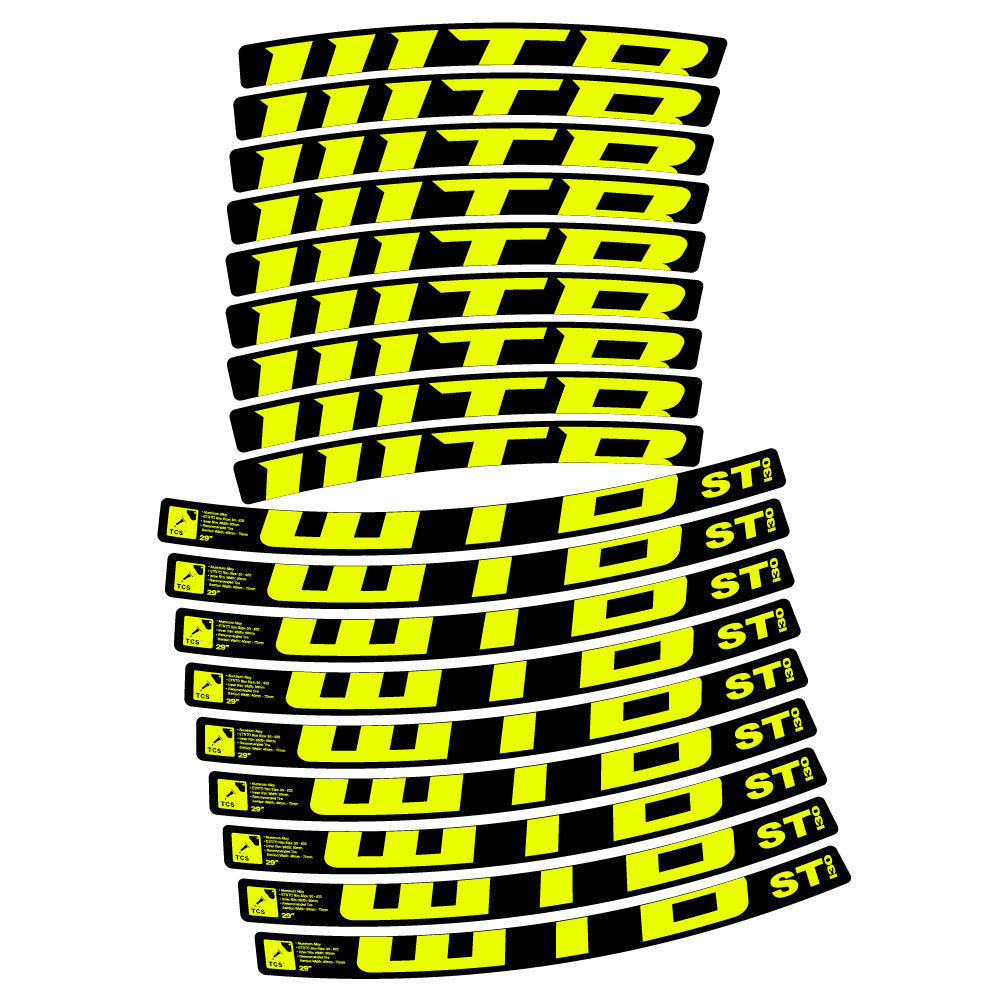 Decal WTB ST i30, MTB Wheel 29, bike sticker vinyl