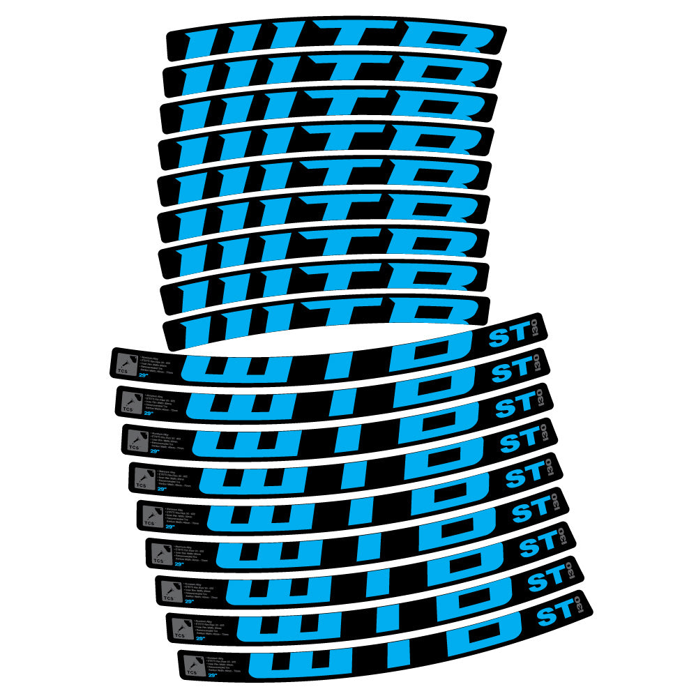 Decal WTB ST i30, MTB Wheel 29, bike sticker vinyl