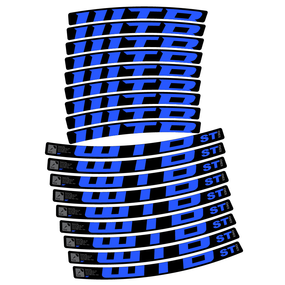 Decal WTB ST i30, MTB Wheel 29, bike sticker vinyl
