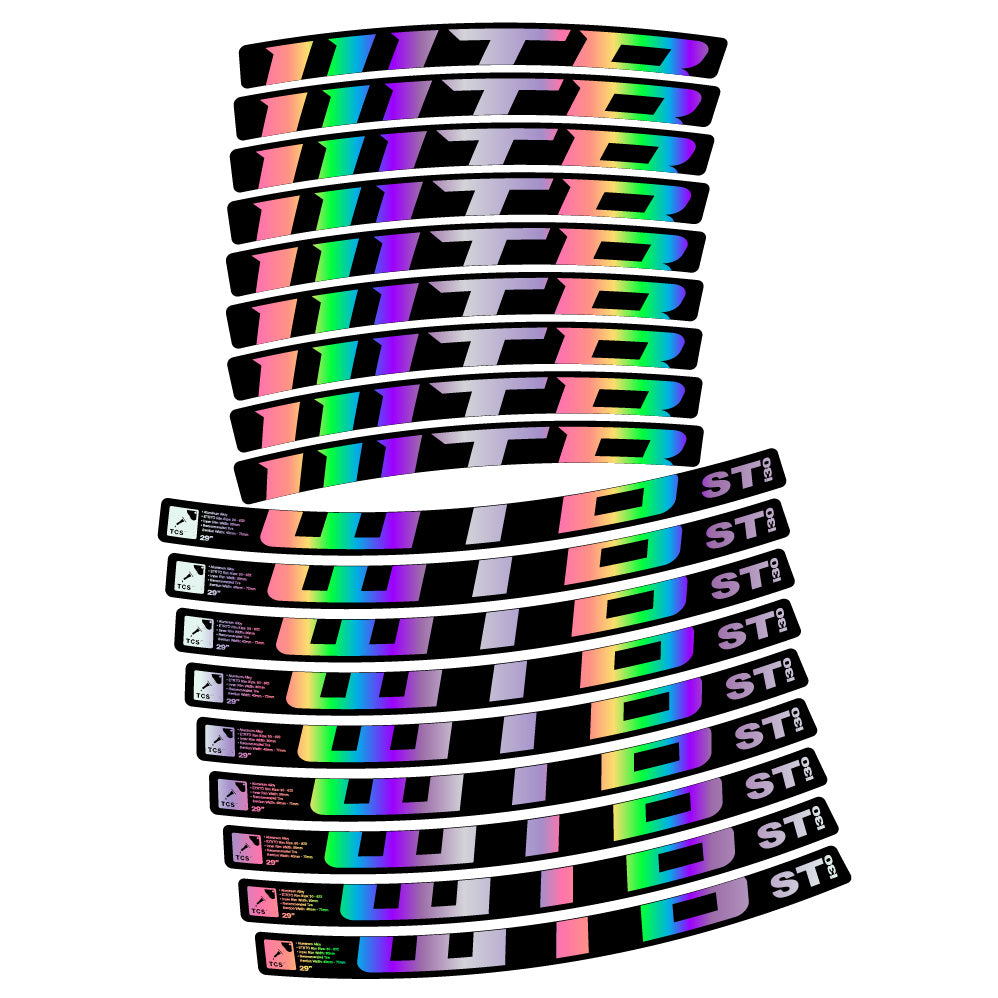 Decal WTB ST i30, MTB Wheel 29, bike sticker vinyl