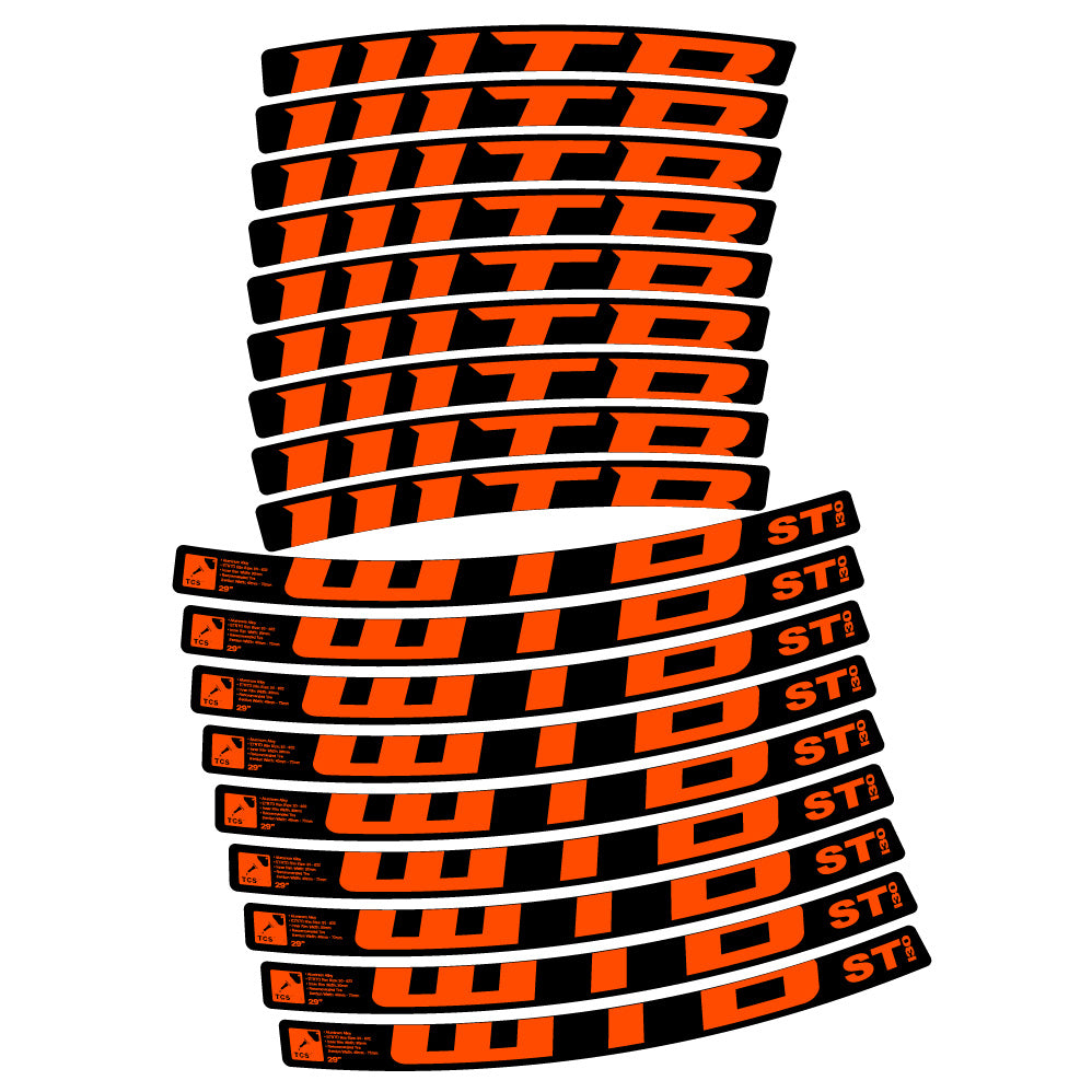 Decal WTB ST i30, MTB Wheel 29, bike sticker vinyl