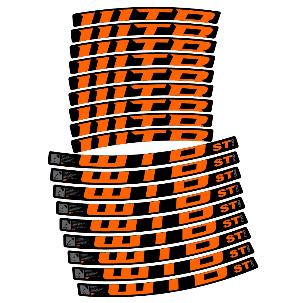 Decal WTB ST i30, MTB Wheel 29, bike sticker vinyl