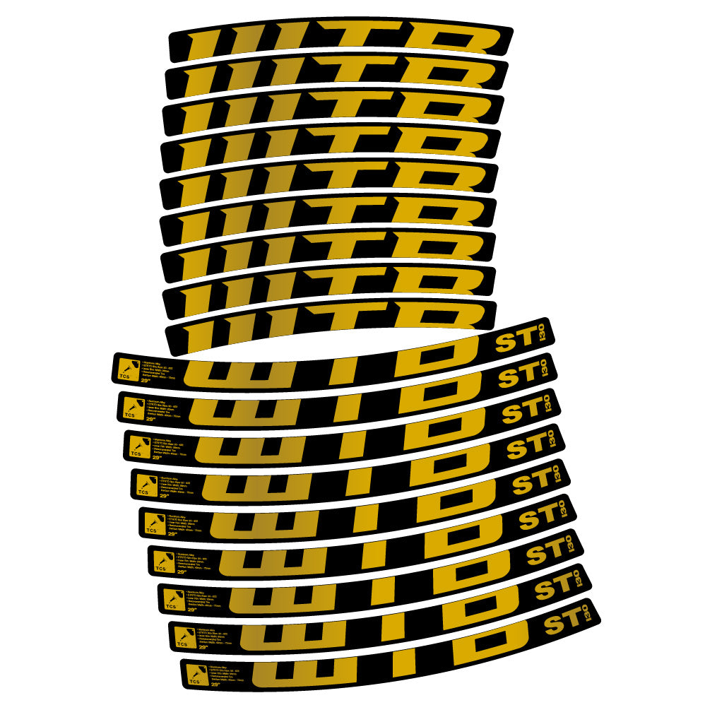 Decal WTB ST i30, MTB Wheel 29, bike sticker vinyl