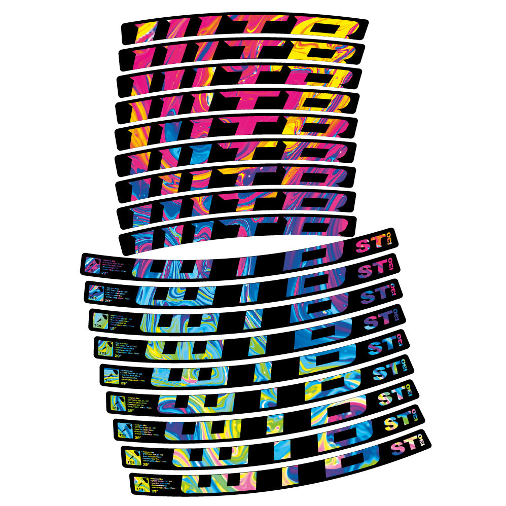 Decal WTB ST i30, MTB Wheel 29, bike sticker vinyl