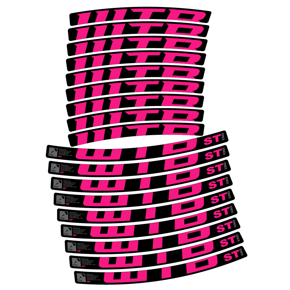 Decal WTB ST i30, MTB Wheel 29, bike sticker vinyl