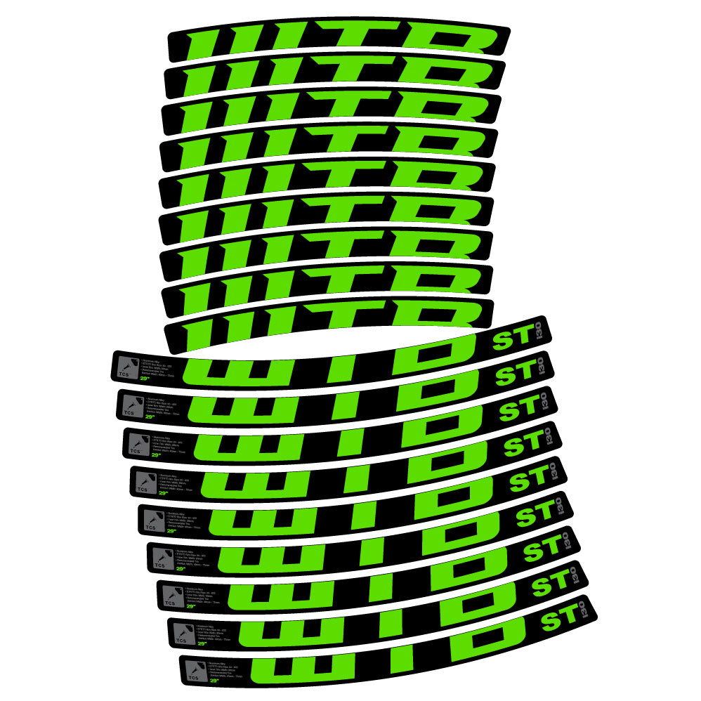 Decal WTB ST i30, MTB Wheel 29, bike sticker vinyl