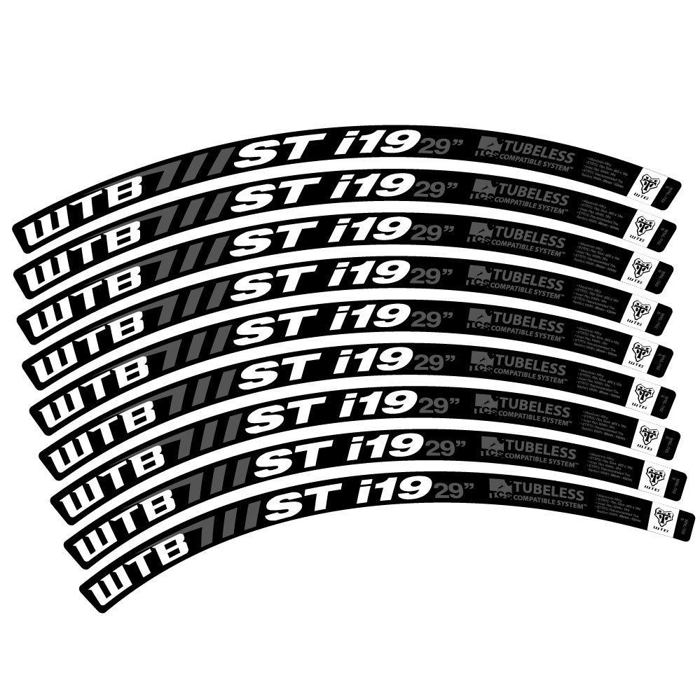 Aufkleber WTB ST i19, MTB-Rad 29, Fahrradaufkleber Vinyl