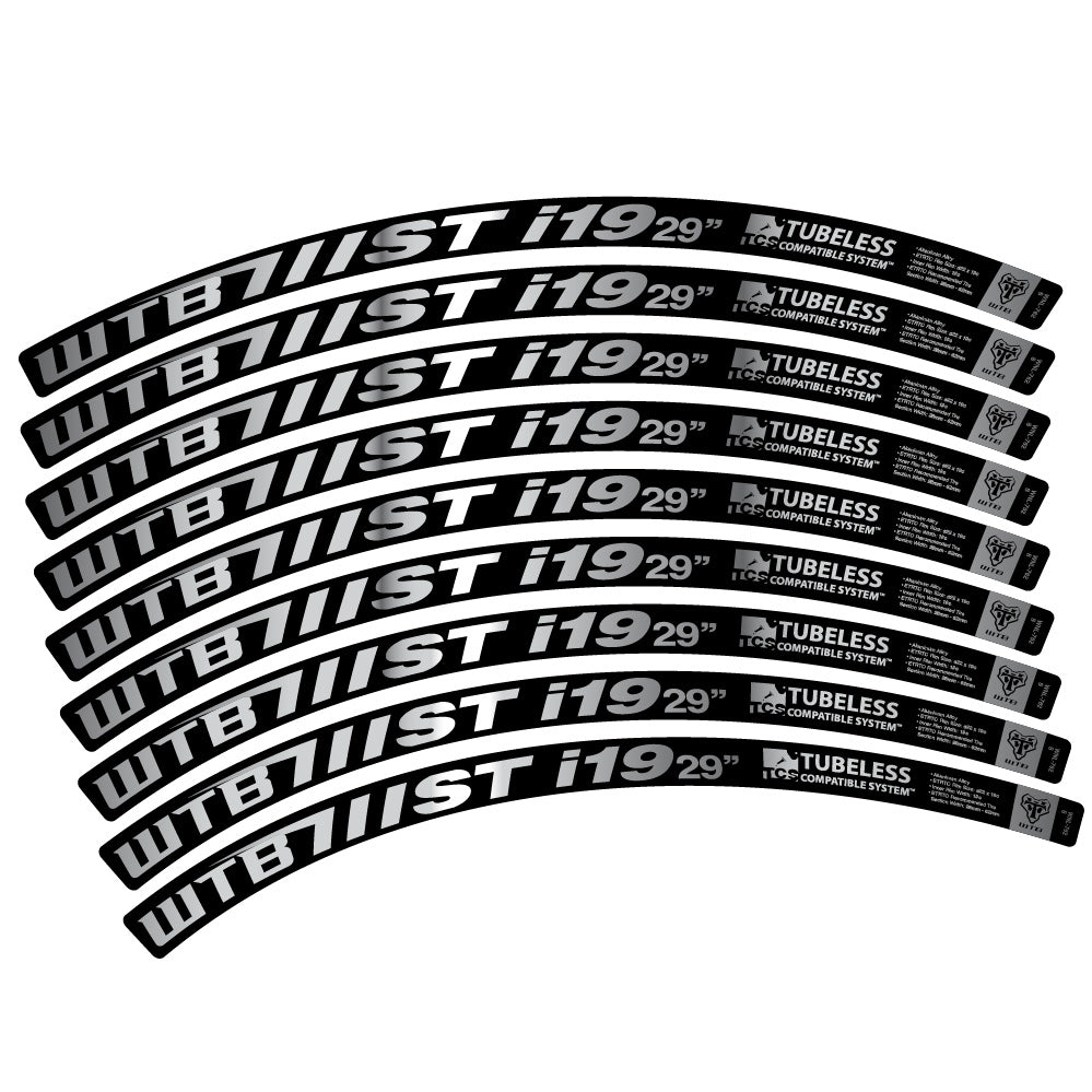 Aufkleber WTB ST i19, MTB-Rad 29, Fahrradaufkleber Vinyl