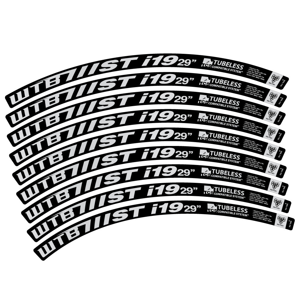 Aufkleber WTB ST i19, MTB-Rad 29, Fahrradaufkleber Vinyl