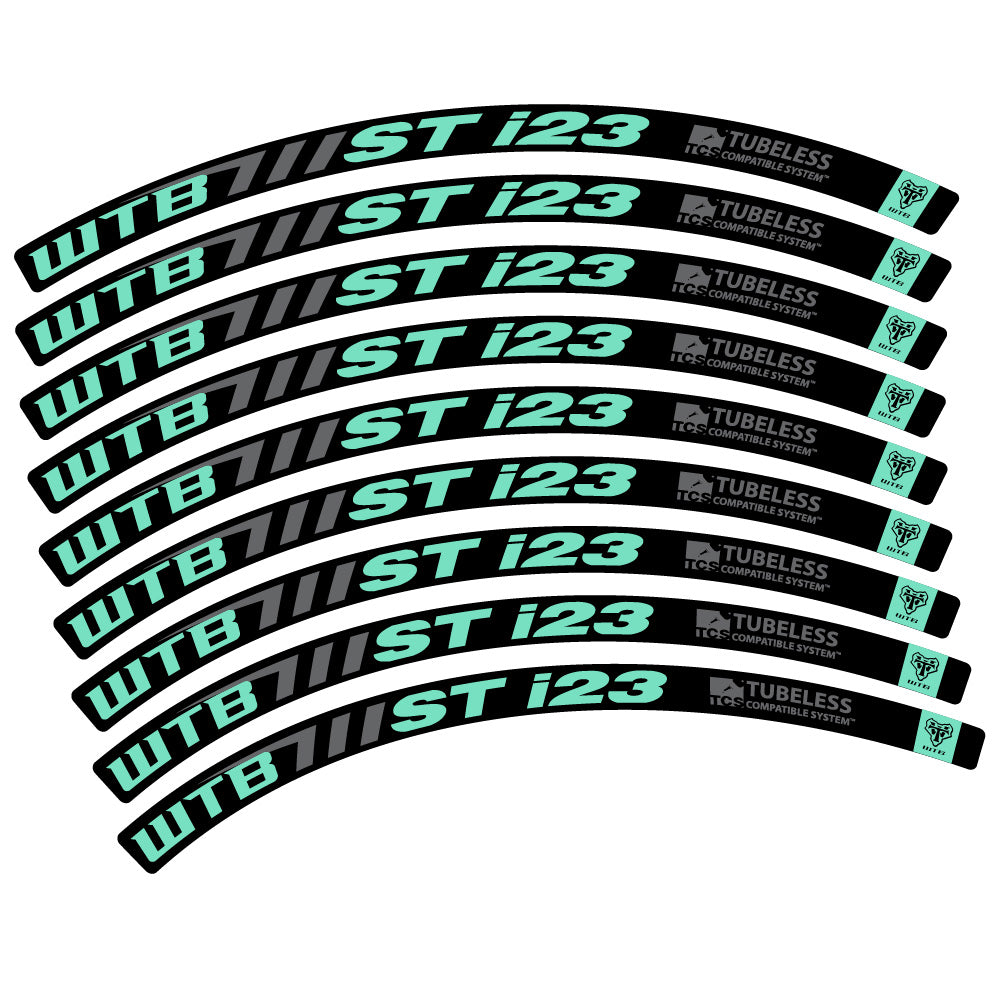 Aufkleber WTB ST i23, MTB-Rad 29, Fahrradaufkleber Vinyl