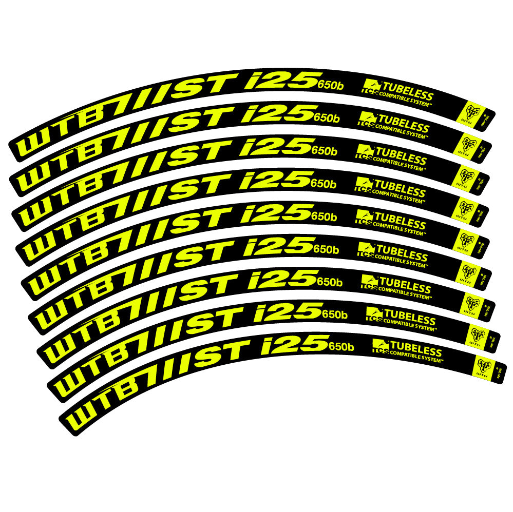 Aufkleber WTB ST i25, MTB-Rad 29, Fahrradaufkleber Vinyl