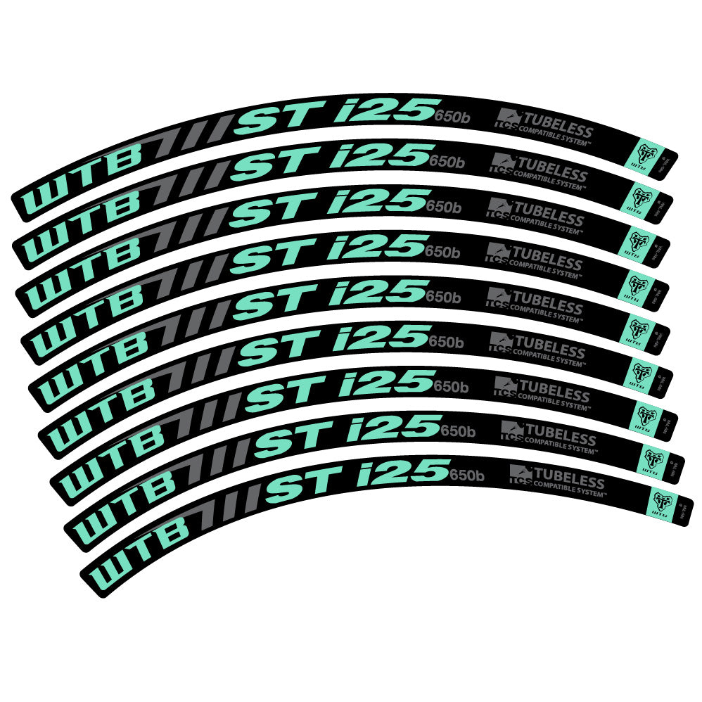 Aufkleber WTB ST i25, MTB-Rad 29, Fahrradaufkleber Vinyl