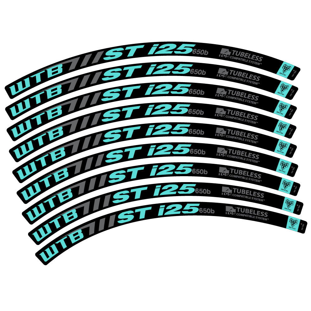 Aufkleber WTB ST i25, MTB-Rad 29, Fahrradaufkleber Vinyl