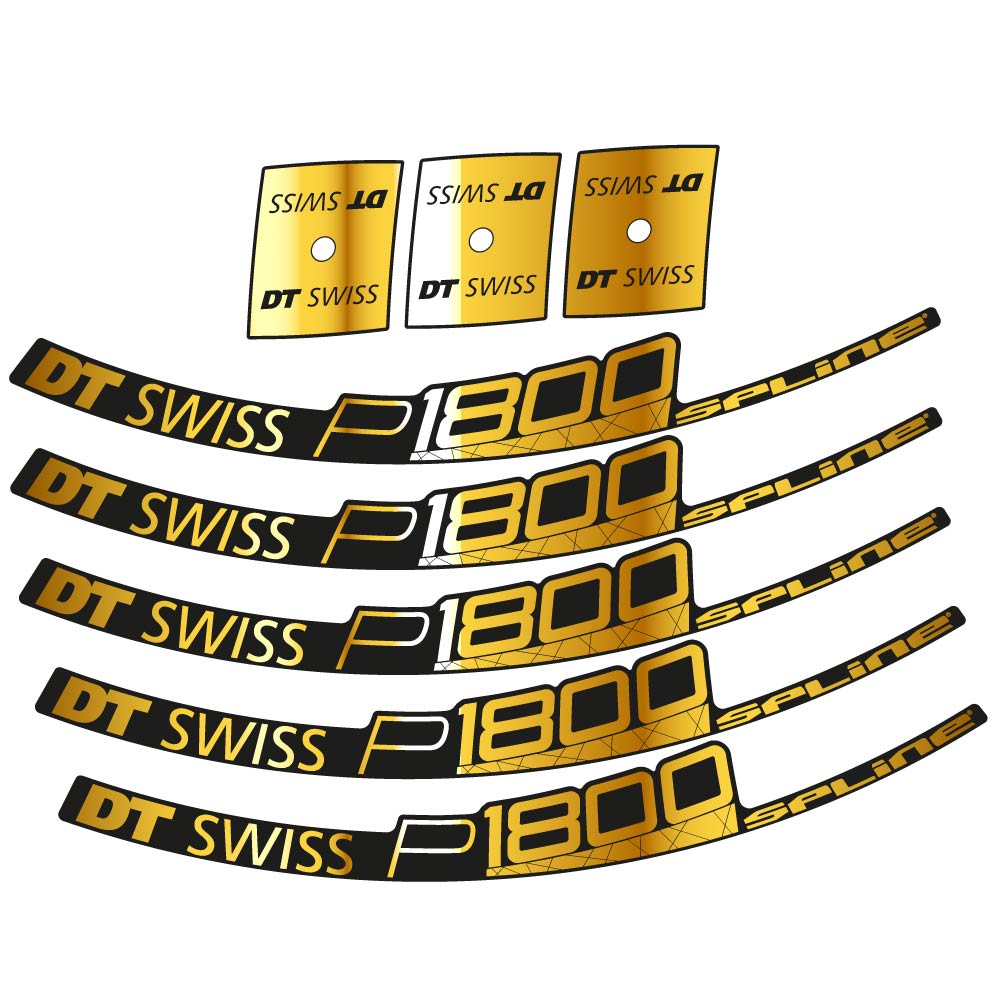 Aufkleber DT Swiss P1800 32 Disc, Rennradrad 32mm, Fahrradaufkleber Vinyl