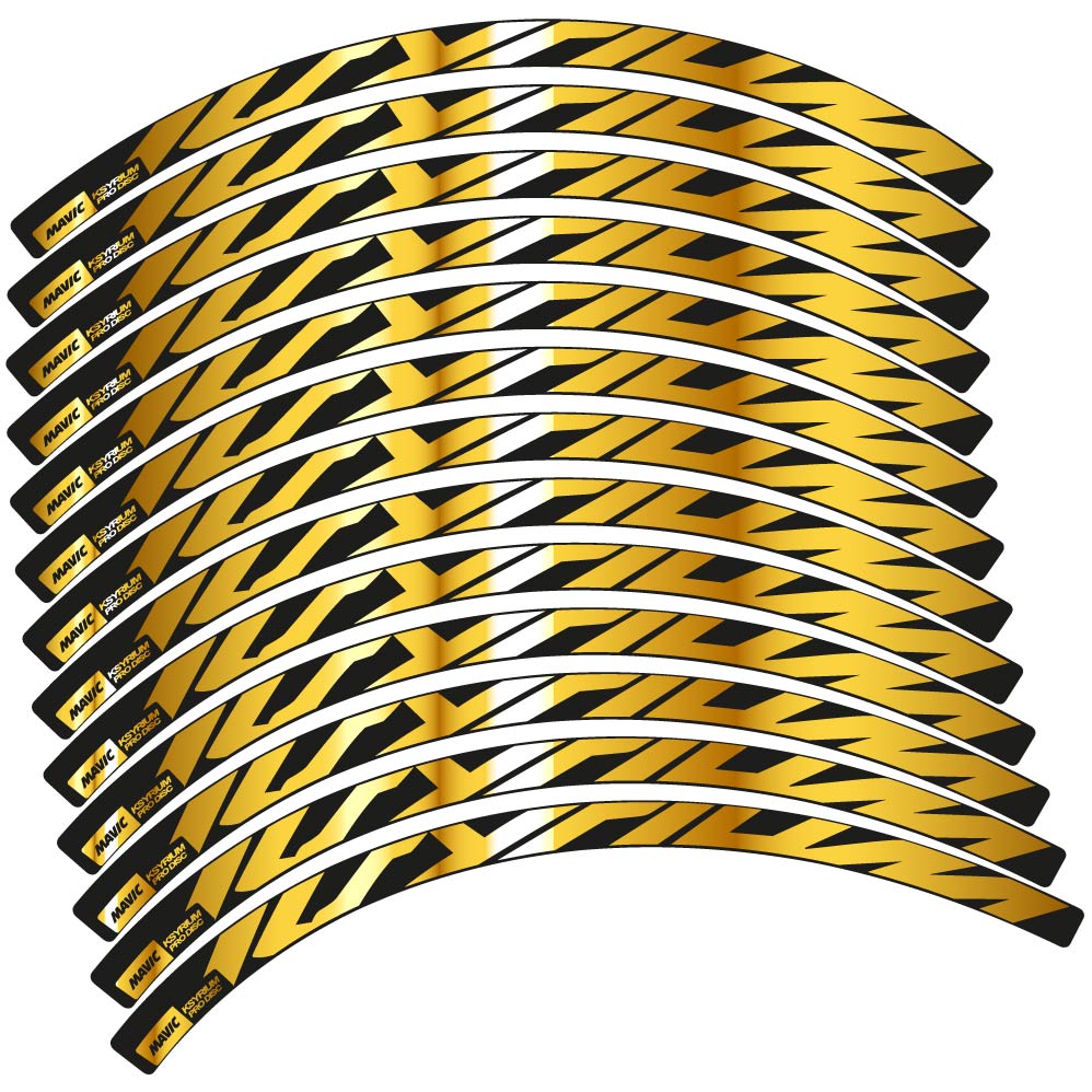 Aufkleber Mavic Ksyrium Disc, Rennradrad 30mm, Fahrradaufkleber Vinyl
