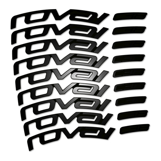 Black decal for Roval C38 road wheel 38mm – bike sticker vinyl