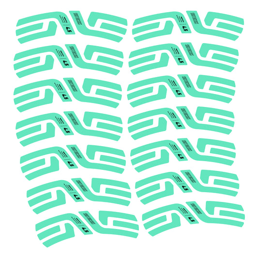 Mint decal for Envx SES 4.5 road wheel 48mm – bike sticker vinyl