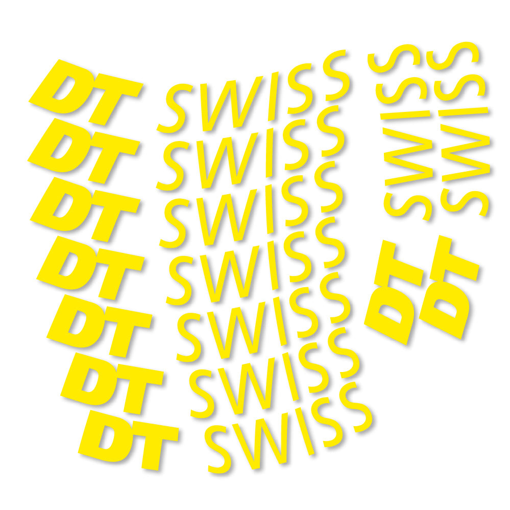 Aufkleber DT Swiss, Rennradrad 50mm, Fahrradaufkleber Vinyl