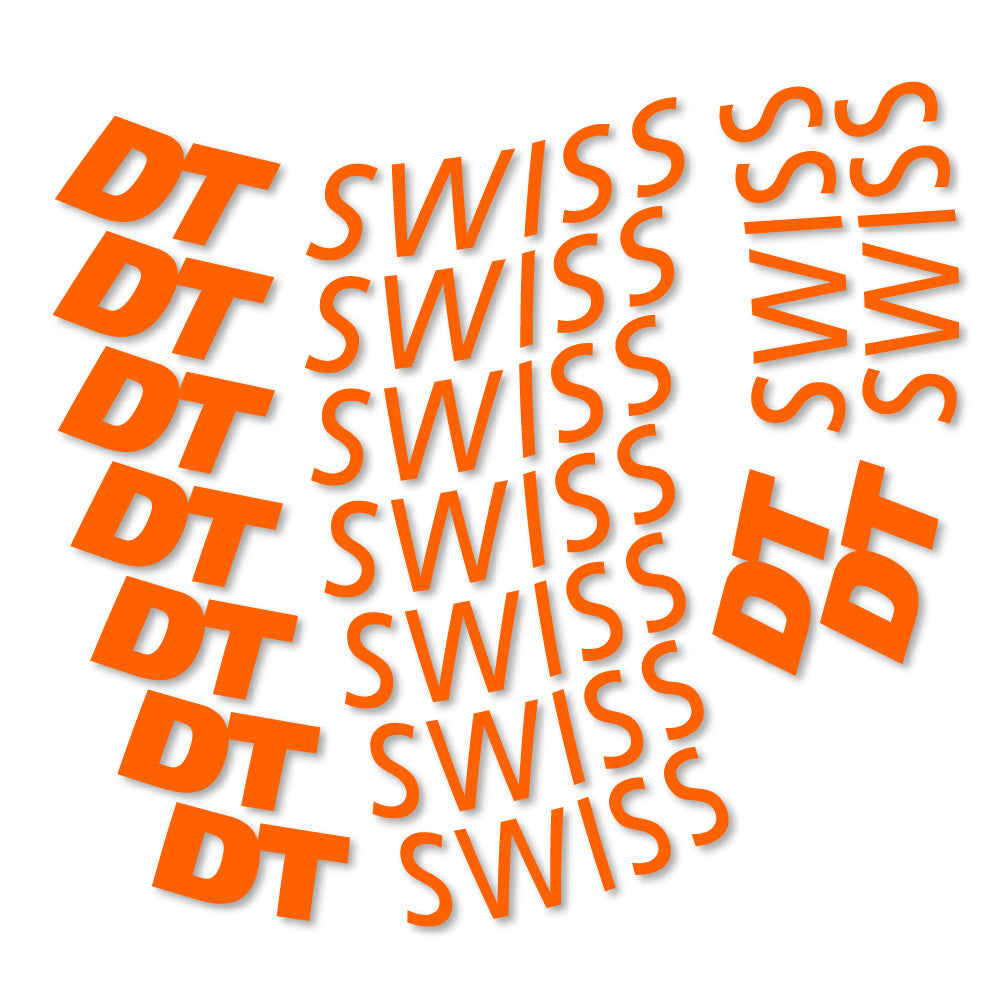 Aufkleber DT Swiss, Rennradrad 50mm, Fahrradaufkleber Vinyl