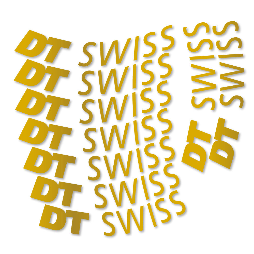 Aufkleber DT Swiss, Rennradrad 50mm, Fahrradaufkleber Vinyl