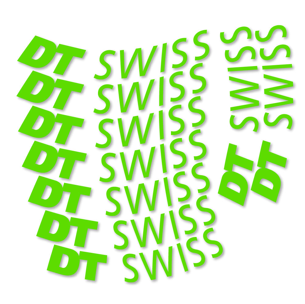 Aufkleber DT Swiss, Rennradrad 50mm, Fahrradaufkleber Vinyl