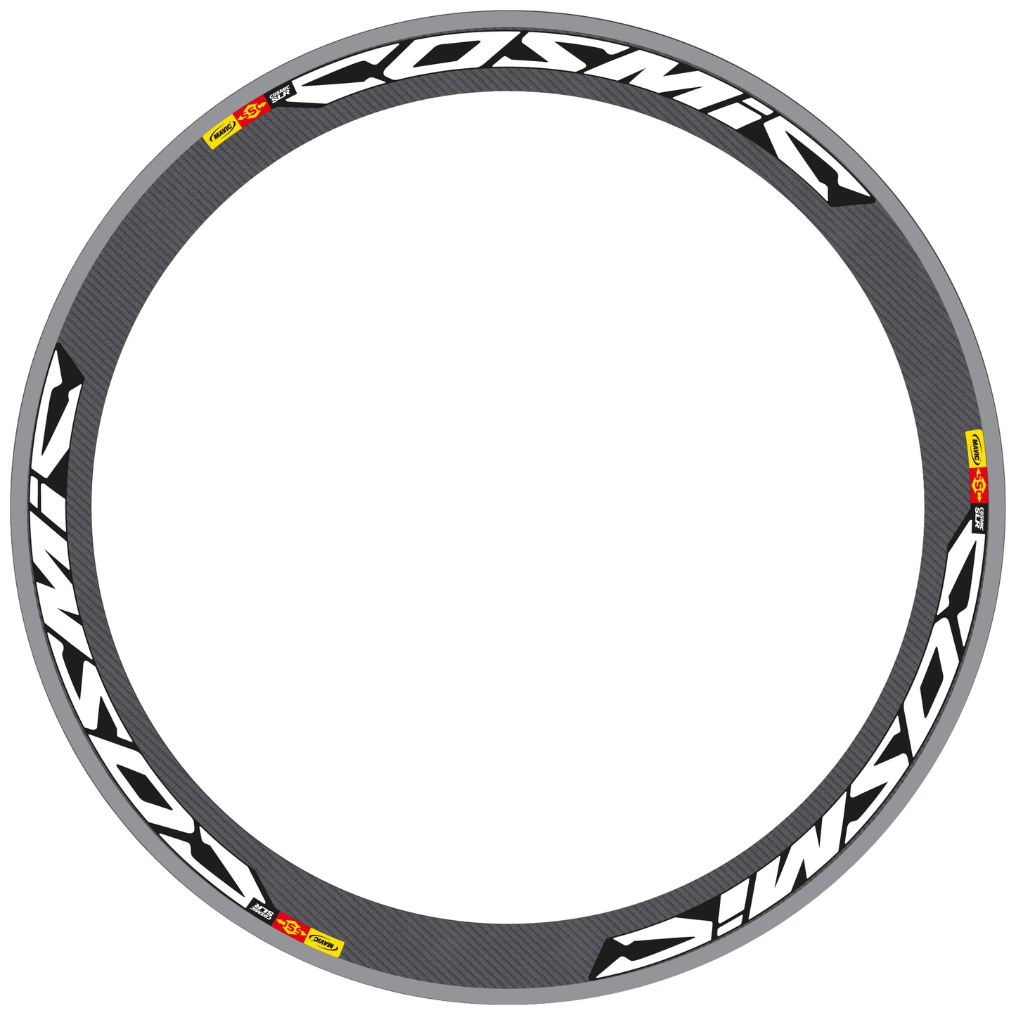 Rennrad, Mavic Cosmic Carbone SLR, Fahrradaufkleber Vinyl