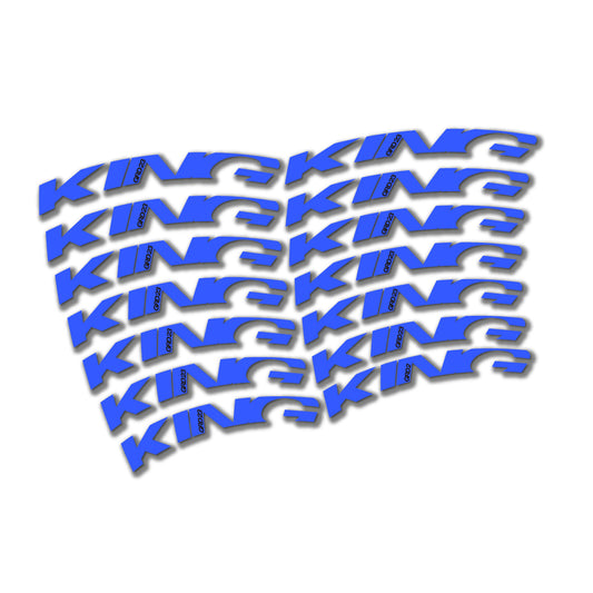 Medium Blue decal for Chris King GRD23 2023-2026 road wheel – bike sticker vinyl