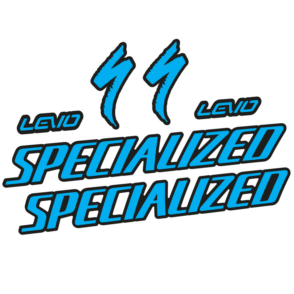 Aufkleber Specialized Levo Comp Carbon Alloy 2022, Rahmen, Fahrradaufkleber Vinyl