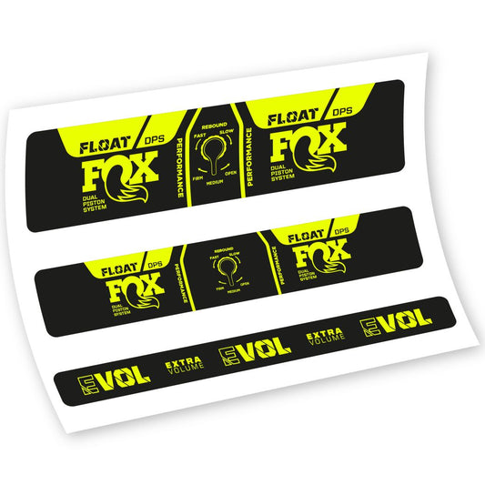 Aufkleber Hinterraddämpfer, Fox Float DPS Performance 2021