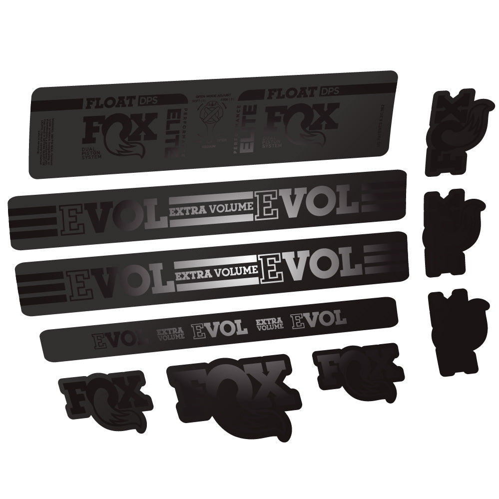 Aufkleber Fox Float DPS Elite, Rear Shox, Fahrradaufkleber Vinyl