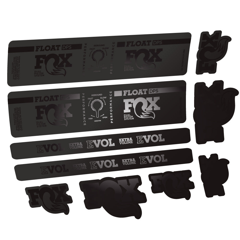 Aufkleber Fox Float DPS Performance, Rear Shox, Fahrradaufkleber Vinyl
