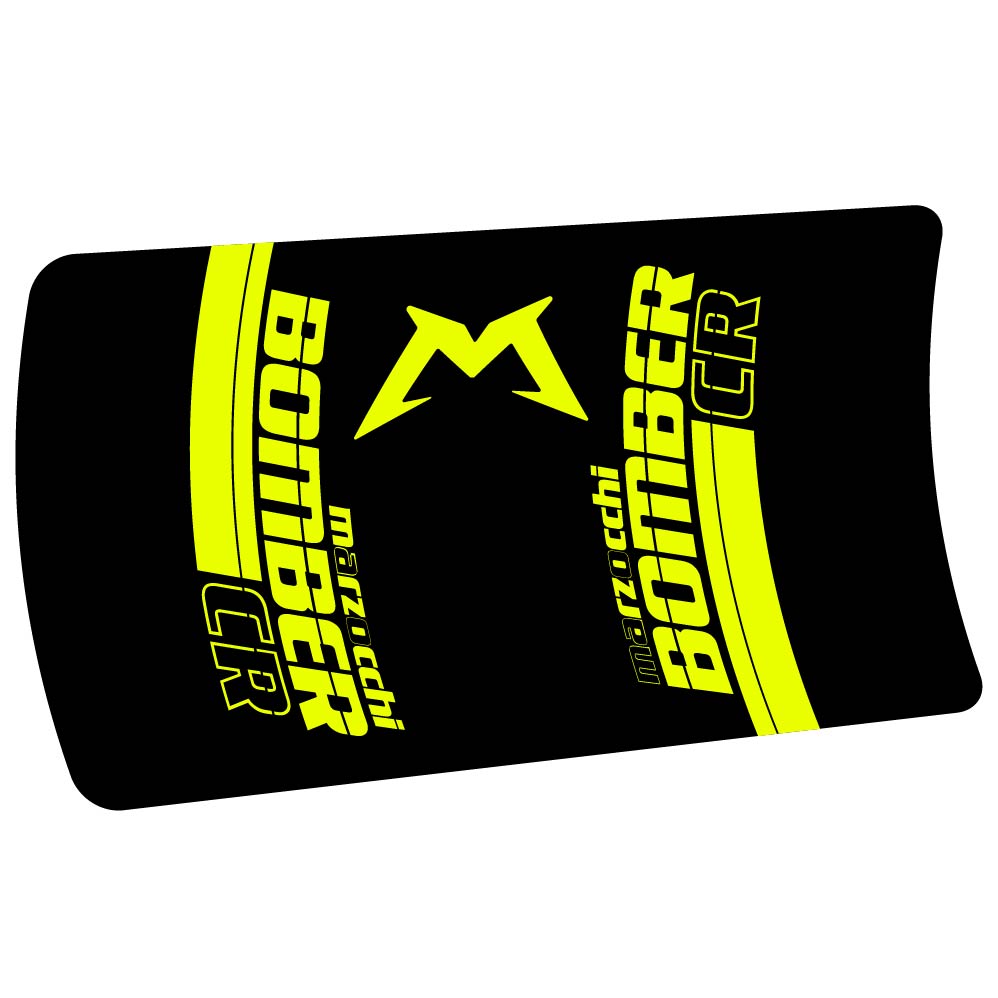 Aufkleber Marzocchi Bomber CR, Stoßdämpfer, Fahrradaufkleber Vinyl