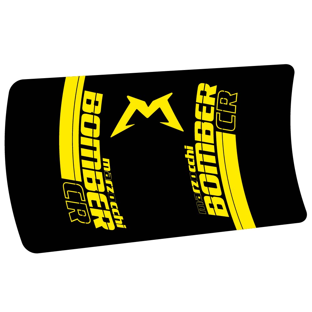 Aufkleber Marzocchi Bomber CR, Stoßdämpfer, Fahrradaufkleber Vinyl