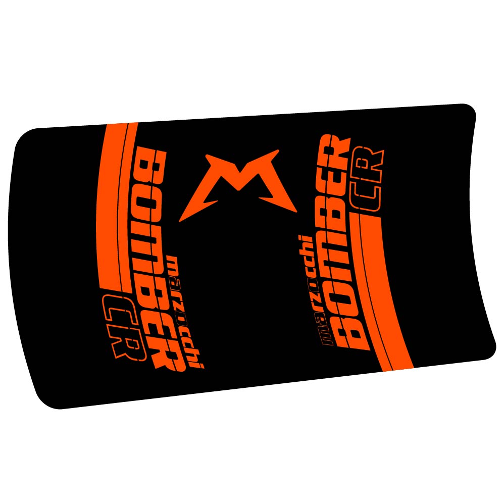 Aufkleber Marzocchi Bomber CR, Stoßdämpfer, Fahrradaufkleber Vinyl