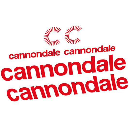 Aufkleber Cannondale, Rahmen, Fahrradaufkleber Vinyl