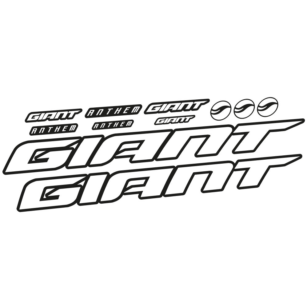 Aufkleber Giant Anthem Advanced Pro 2022, Rahmen, Fahrradaufkleber Vinyl