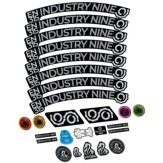Aufkleber Industry Nine Enduro 315 Carbon, MTB-Rad 29, Fahrradaufkleber Vinyl